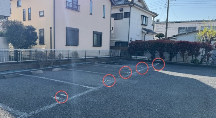 ステップ5: 第２駐車場の場所